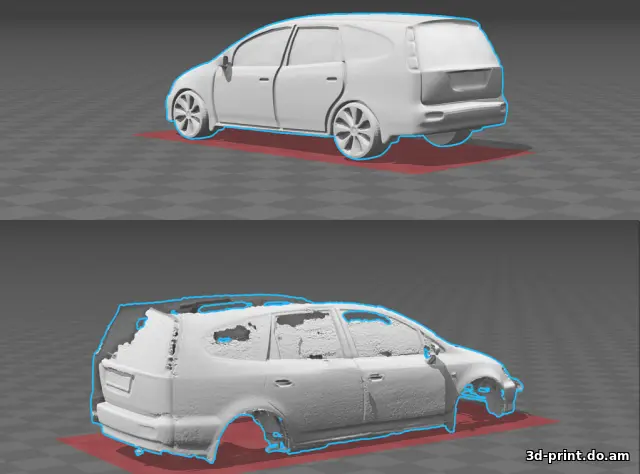 3D-модель "Автомобиль Honda Stream"