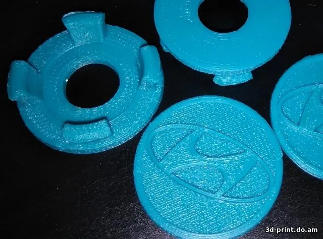 3D-модель "Колпак ступицы HYUNDAI 45мм."