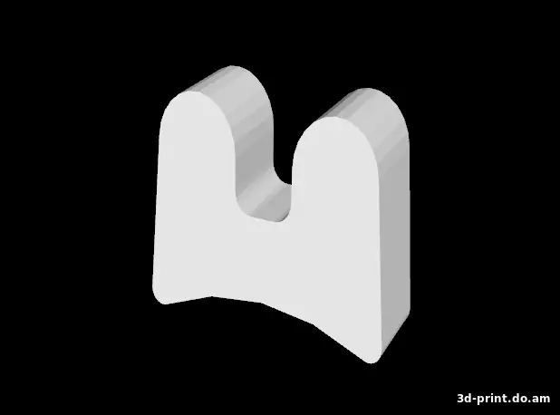 3D-модель "Подставка под дворники авто"