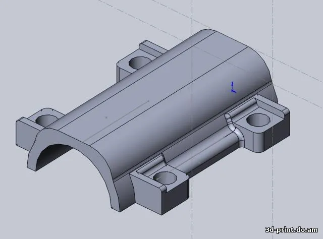 3D-модель "ХОМУТ рулевого вала Nissan Qashqai"