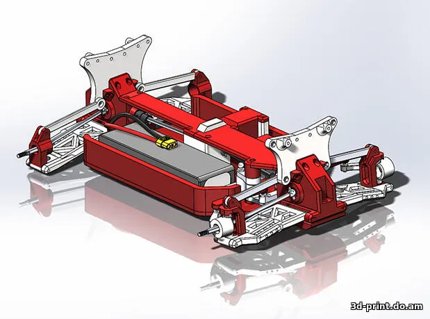 3D-модель "Радиоуправляемая модель трагги / OpenRC Truggy by NiKO"