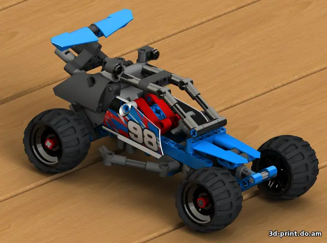 3D-модель "Машина (Lego Technic 42010)"
