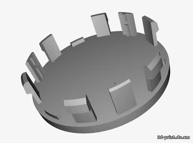 3D-модель "Заглушка ступицы"