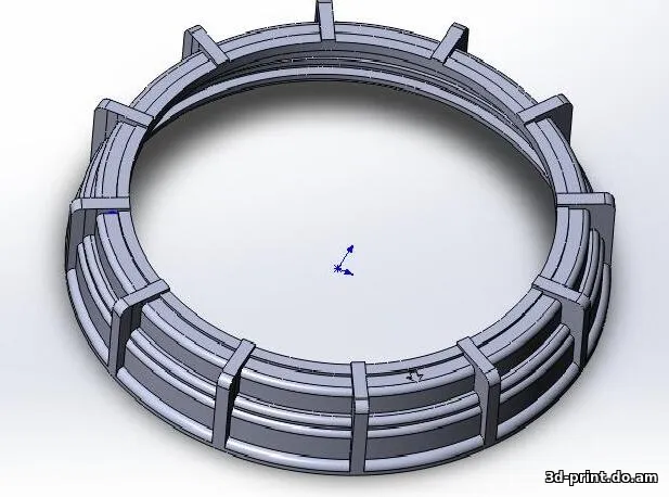 3D-модель "Крышка бензонасоса Ford Focus 1"