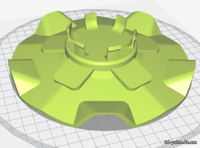 3D-модель "Колпак для диска Toyota Land Cruiser 200"