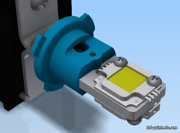 3D-модель "Лампочка Led HB3"