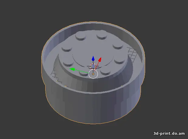 3D-модель "Колесо фуры. Диск"