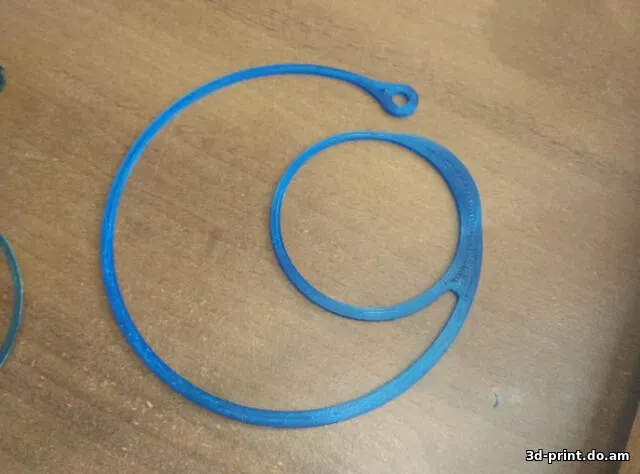 3D-модель "Шнурок крышки топливного бака для SUBARU FORESTER"