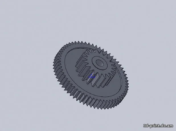 3D-модель "Шестерня на Volkswagen"