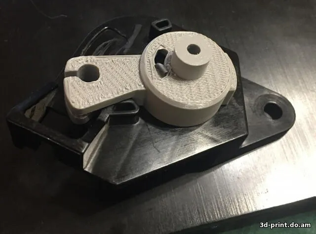 3D-модель "Часть механизма ручки капота Ford Mondeo 5"