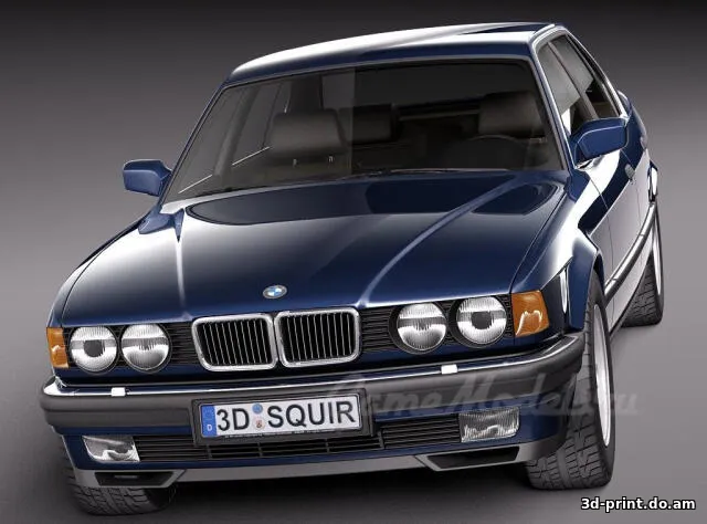 3D-модель "BMW 7 E32"