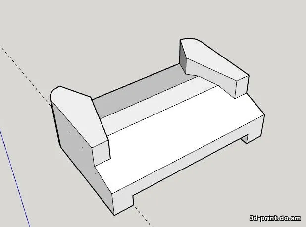 3D-модель "Вставка в ограничитель двери тойота (toyota)"