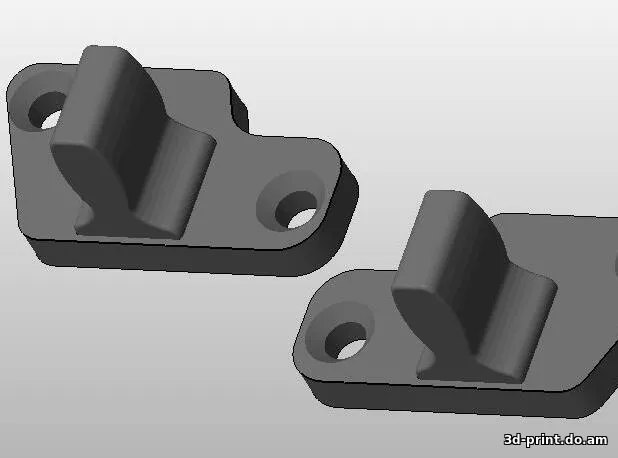 3D-модель "Направляющие полки багажника Suzuki Grand Vitara 05-11"