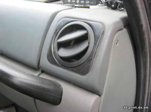 3D-модель "Переходник для дефростера от Lada Kalina 2 на УАЗ Патриот (до 12г)"