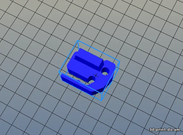 3D-модель "Touareg адаптер щетки стеклоочистителя"