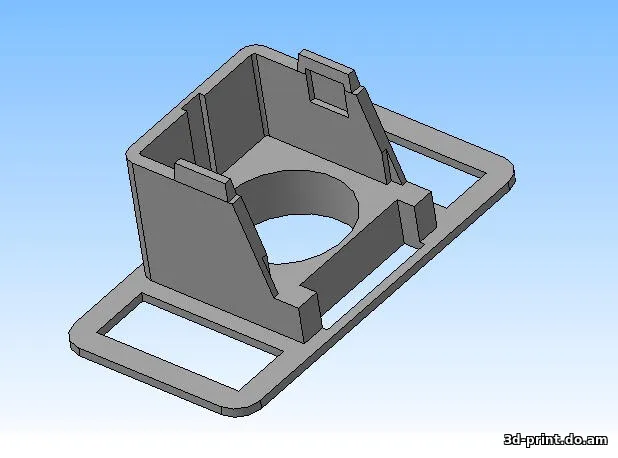 3D-модель "Кронштейн датчика парковки Hyundai Solaris"