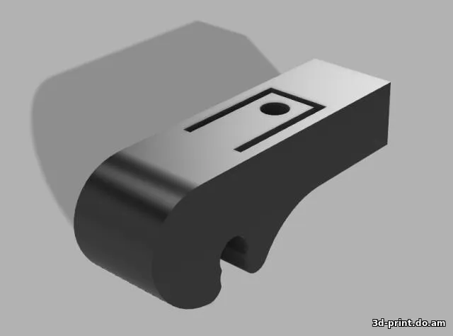 3D-модель "Клипса для дворников НИВА, классика"