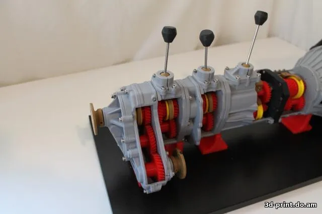 3D-модель "Раздаточная коробка 4WD"