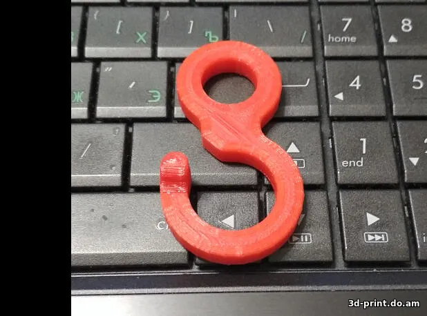 3D-модель "Крючок для пакетов на кресло авто (Vesta)"