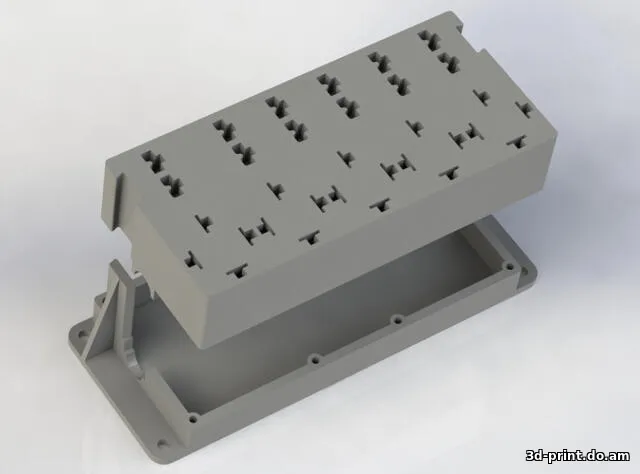 3D-модель "Монтажный блок реле и предохранителей"