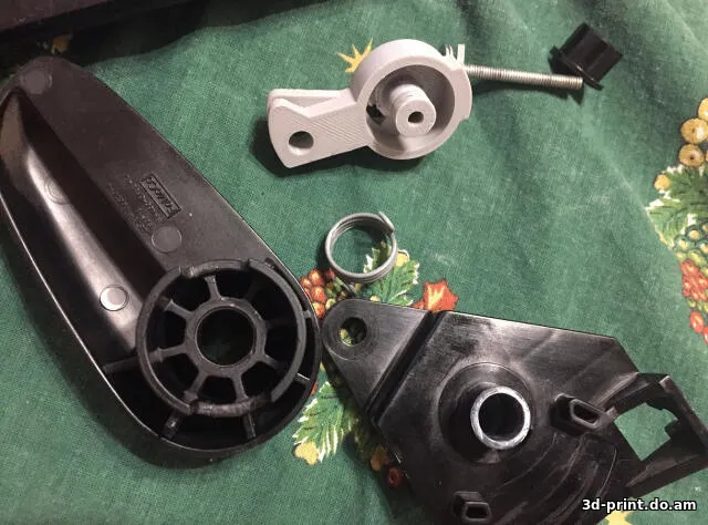 3D-модель "Часть механизма ручки капота Ford Mondeo 5"