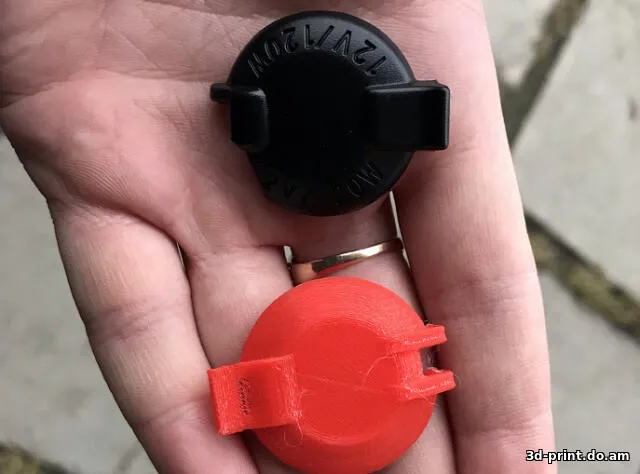 3D-модель "Toyota RAV4 крышка прикуривателя"