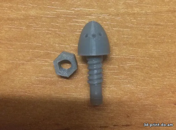 3D-модель "Форсунка омывателя лоб.стекла ВАЗ 2105"