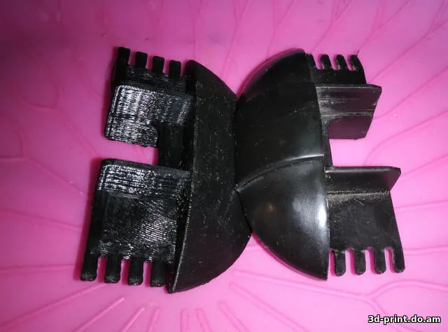 3D-модель "Заглушка на автобагажник Mont Blanc"