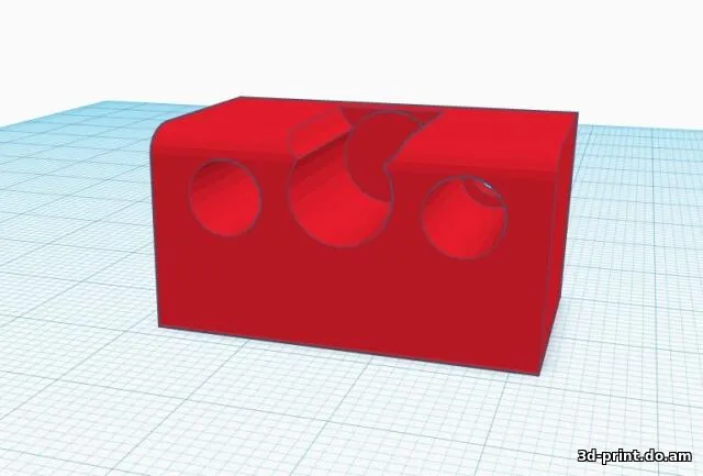 3D-модель "Фиксатор полки багажника нива Chevrolet"