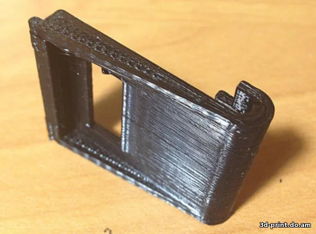 3D-модель "Защелка воздушного фильтра Nissan Qashqai"