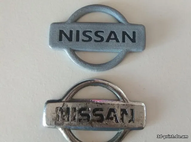 3D-модель "Значок к автомобилю Nissan"