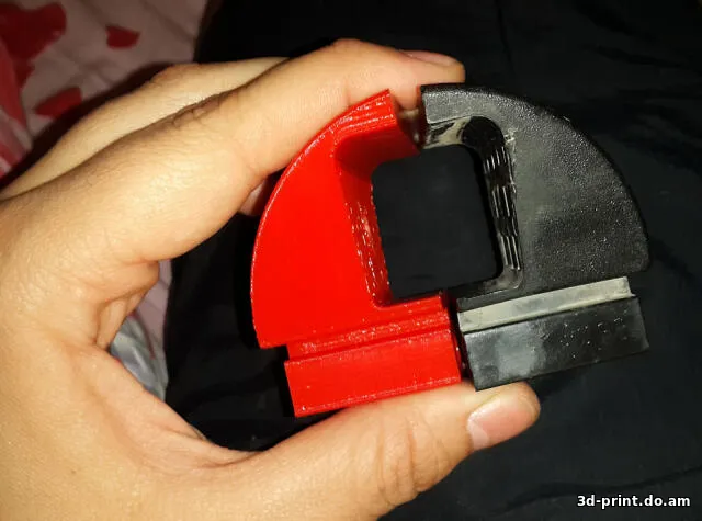 3D-модель "Крепление багажника на рейлинги"