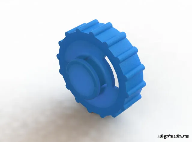 3D-модель "Крышка расширительного бака антифриза для LADA 4x4 3D и 5D"