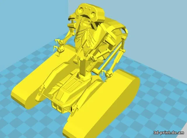 3D-модель "РОБОТ ВАЛ"