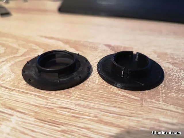 3D-модель "Клипса напольного коврика автомобиля nissan terrano 2018"