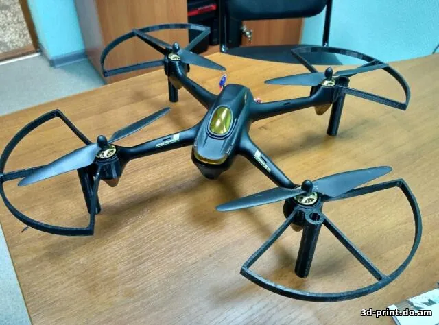 3D-модель "Защита винтов квадрокоптера hubsan 502s"