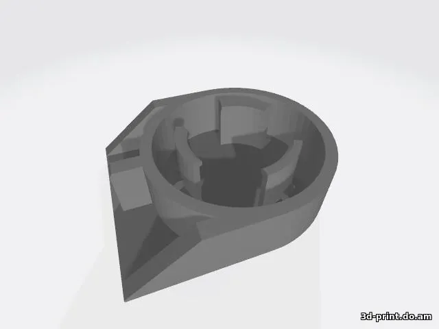 3D-модель "Заглушка гайки дворника Toyota SURF KZN185 (Заглушка Toyota 8519212800)"