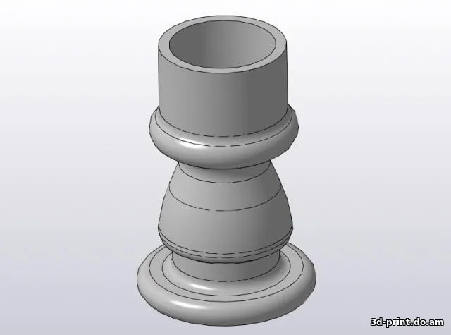3D-модель "Элемент кулисы Opel Omega B"