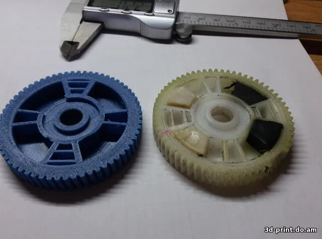 3D-модель "Шестерня стеклоподъемника Priora"