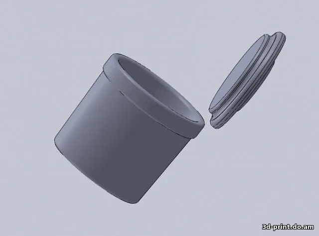 3D-модель "Мини урна в авто"