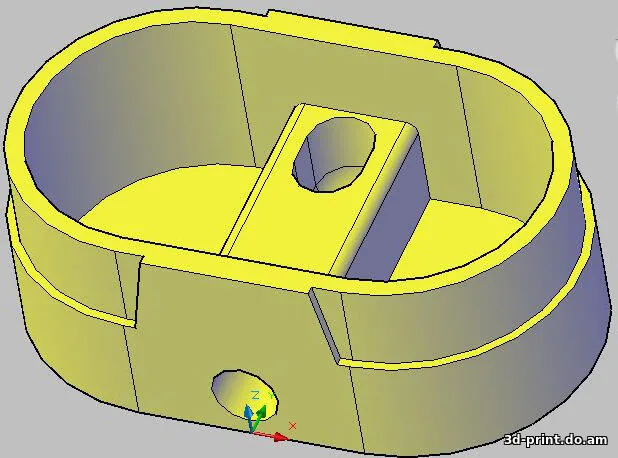 3D-модель "Крышечка габарита фары Ford Focus 2+"