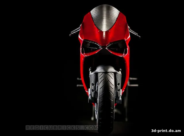 3D-модель "Мотоцикл Ducati 1199 Superbike"