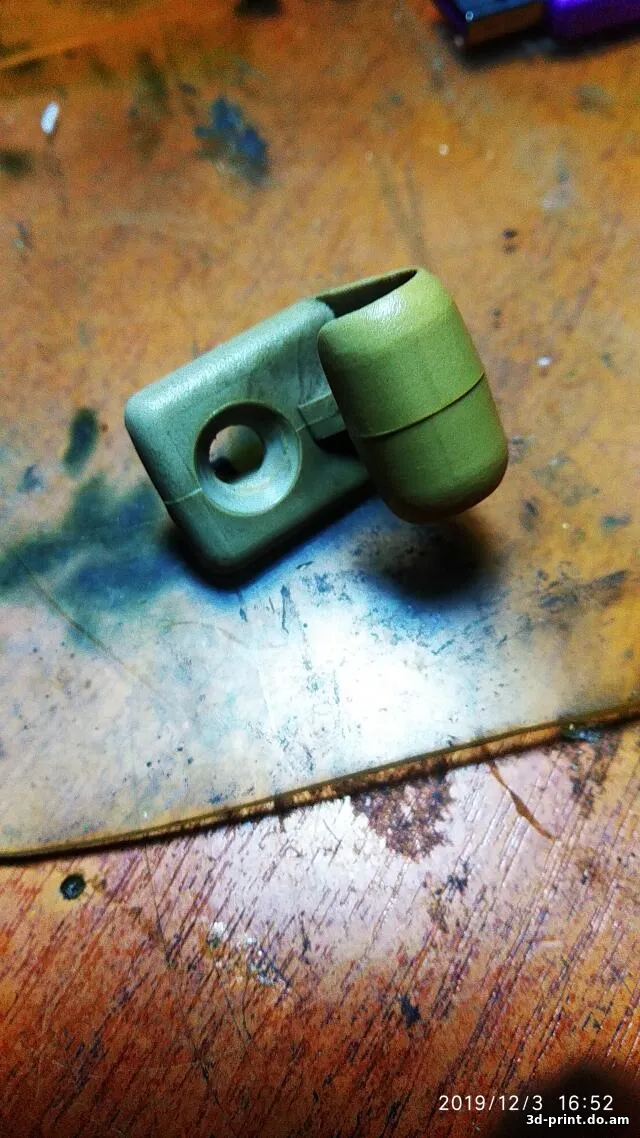 3D-модель "Держатель козырька ВАЗ 2110"