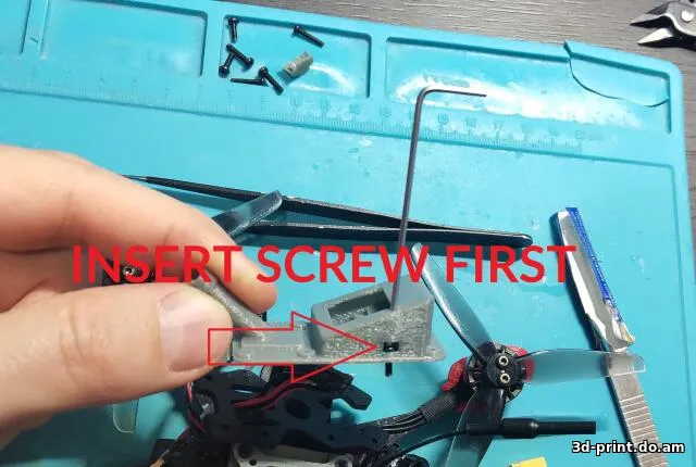 3D-модель "CRUX35HD DJI O4 крепления\маунты"