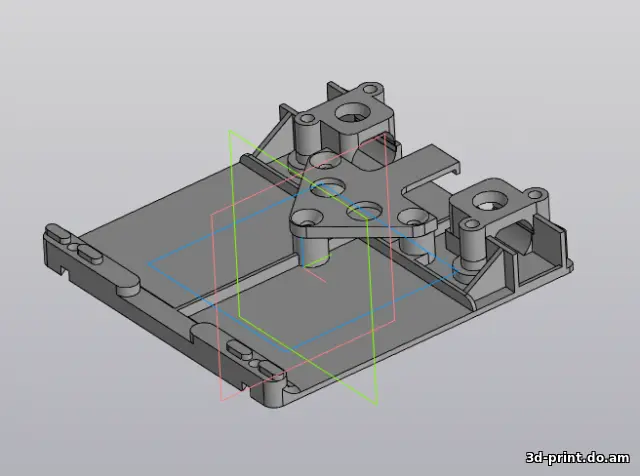 3D-модель "Гоночный робот по линии или line follower"