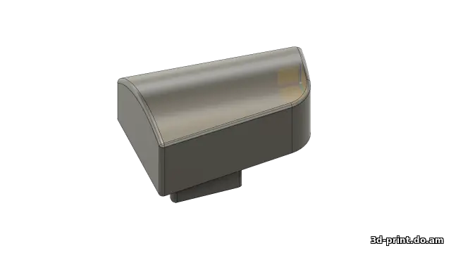 3D-модель "Заглушка клавиши центральной консоли Lada Kalina 1"