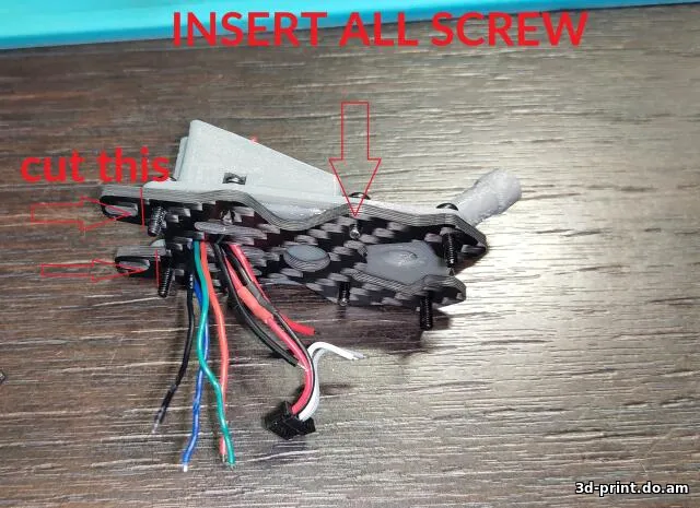 3D-модель "CRUX35HD DJI O4 крепления\маунты"