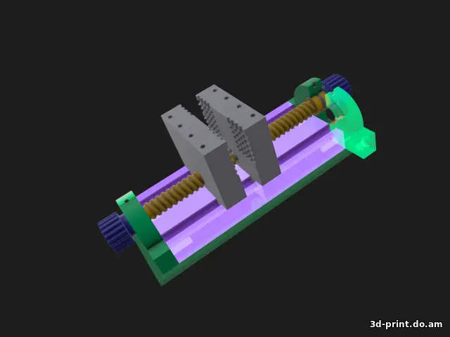 3D-модель "Настольные Тиски (высокие)"
