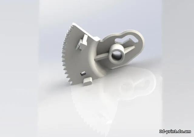 3D-модель "Шестерёнка/деталь механизма "довода" багажника в Mercedes M-class 2LOOK"