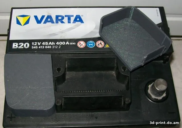 3D-модель "Крышка для клеммы автомобильного аккумулятора VARTA"